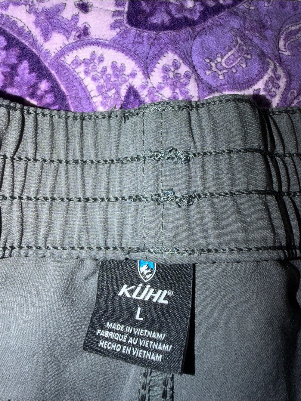 KUHL MENS FREEFLEX™ GRAY SHORTS - Picture 4 of 8